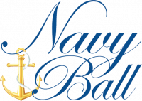 Navy Ball Logo Stacked blue